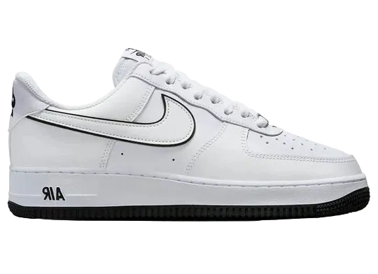 Nike Air Force 1 '07 White Black — left
